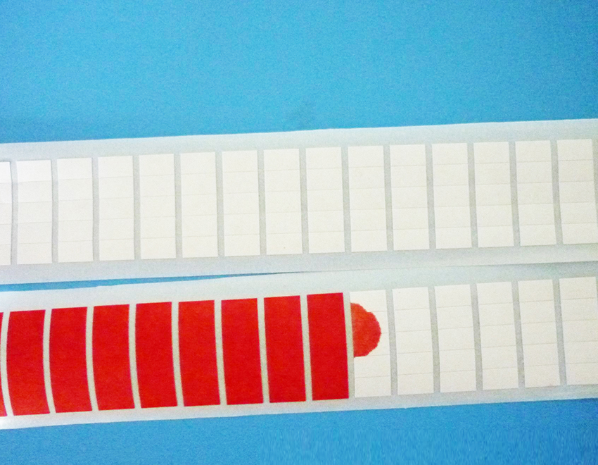 青島遇水變紅防偽標(biāo)簽