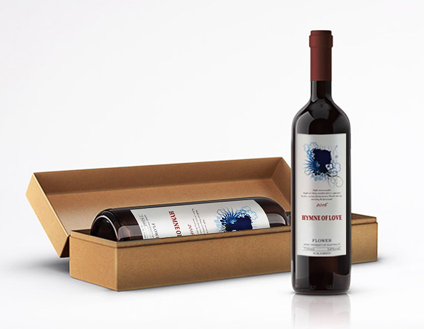 青島珠光紙凸油酒標